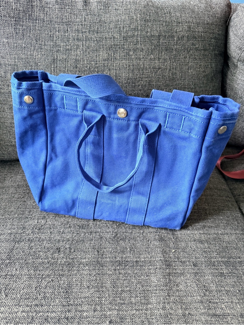 Alex Mill The Perfect Daily Tote Cunningham Blue